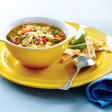 Cilantro-Lime Chicken Soup
