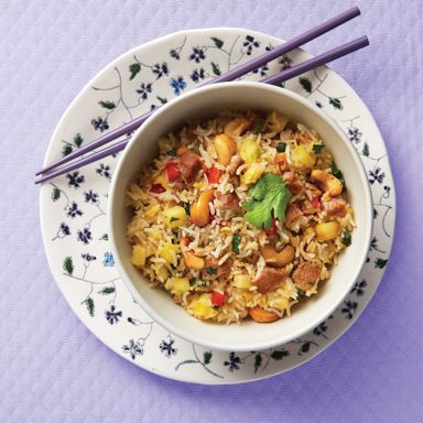Pineapple-Pork Fried Rice