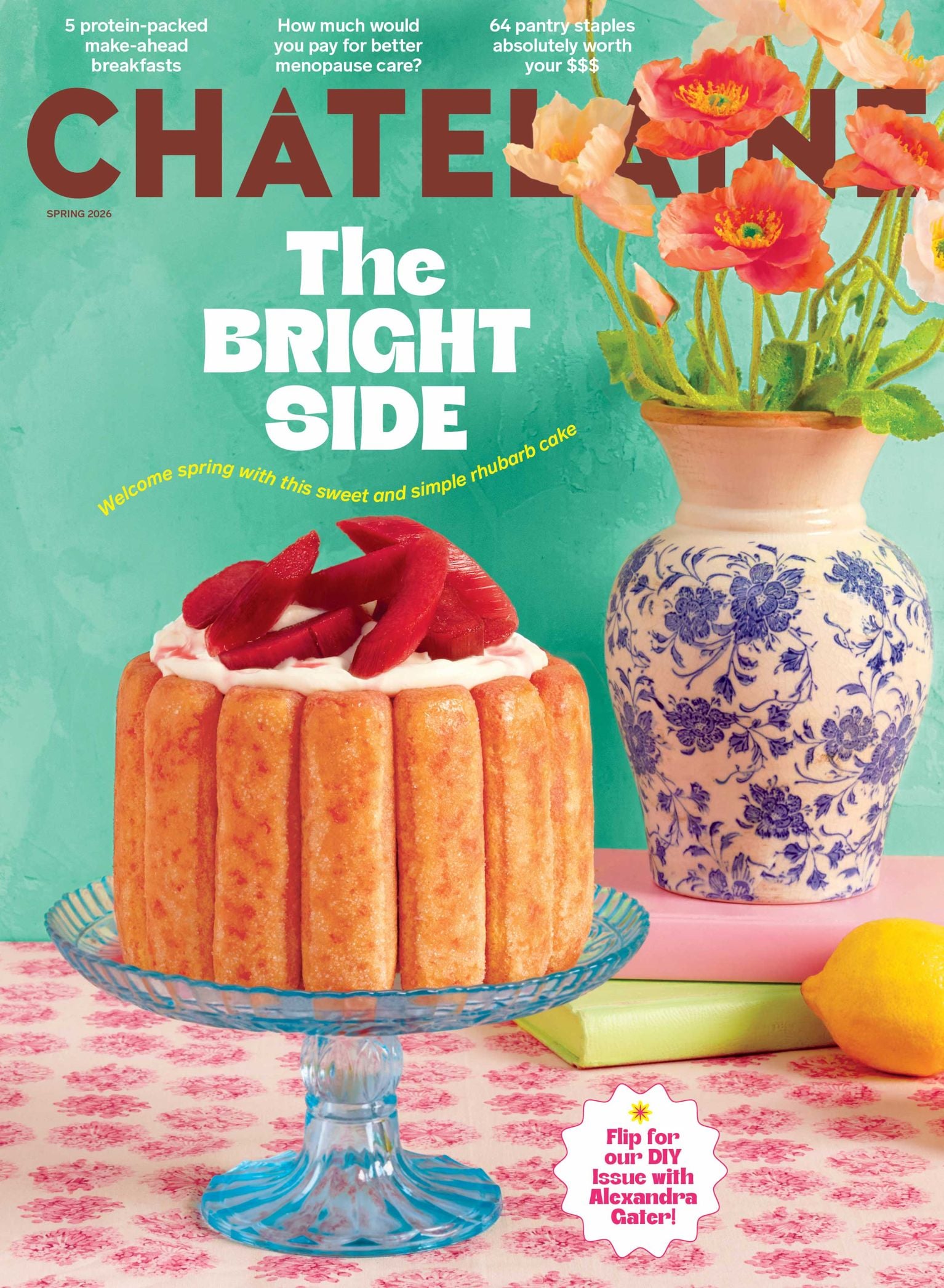 The cover of Chatelaine's Spring 2026 issue.