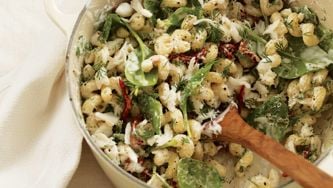 Creamy Dilled Crab And Sun-Dried-Tomato Pasta
