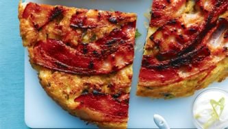 Japanese Bacon Okonomiyaki