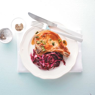 Pork Chops With Brandy Sauce