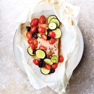 Trout Provençale En Papillote