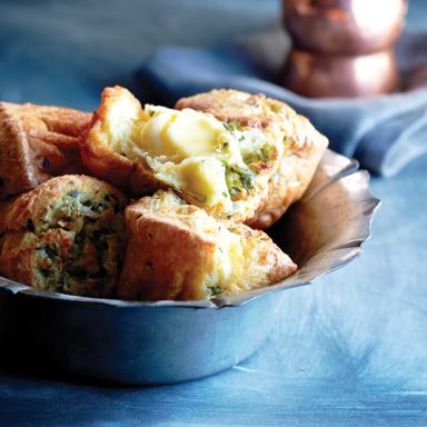 Spring Herb Popovers