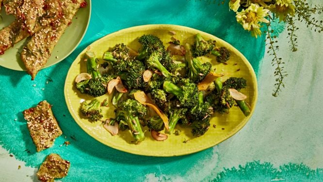 Sizzling Lemon-Fennel Broccoli