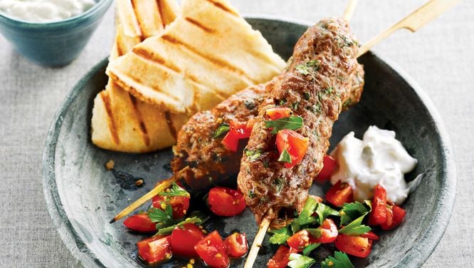 Lamb Koftas With Tzatziki