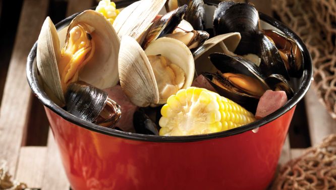 Coastal Clambake Menu