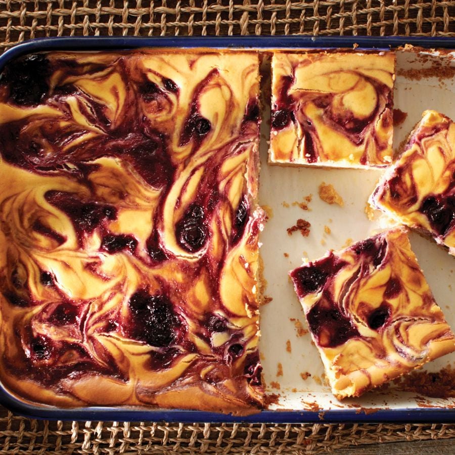 Blueberry-Lemon Cheesecake Bars-image