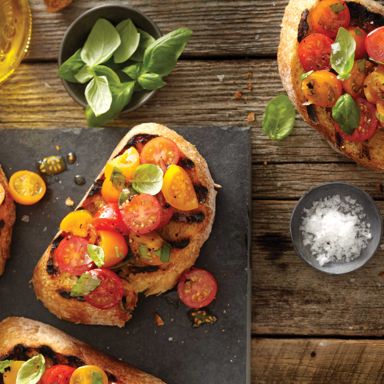 Grilled Bruschetta
