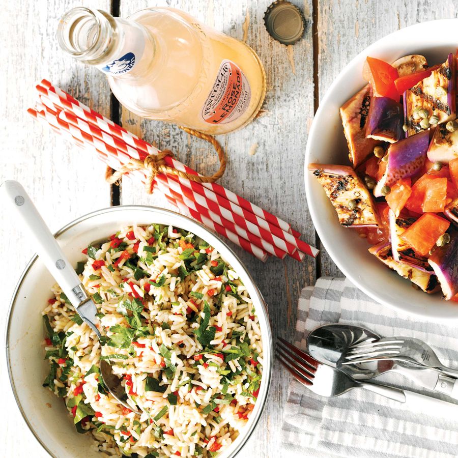 brown rice salad dressing Rice Salad