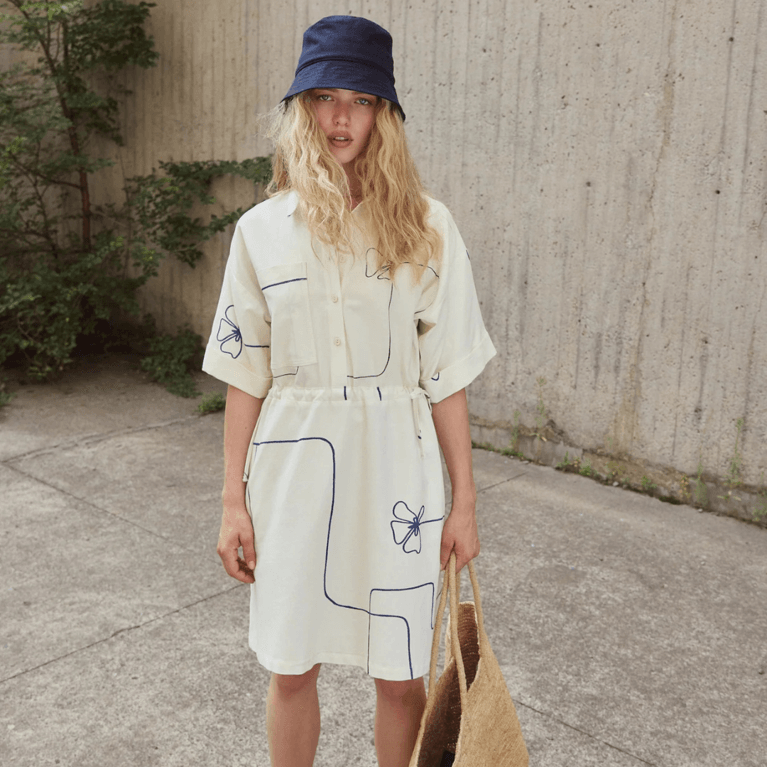 Canadian Floral Dresses: Eve Gravel Robe Bevin Dress