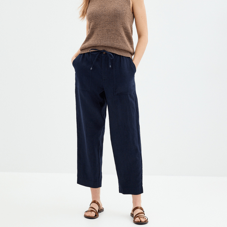 Simons Spring Sale: Simons Contemporaine XL Pockets Pure Linen Pant