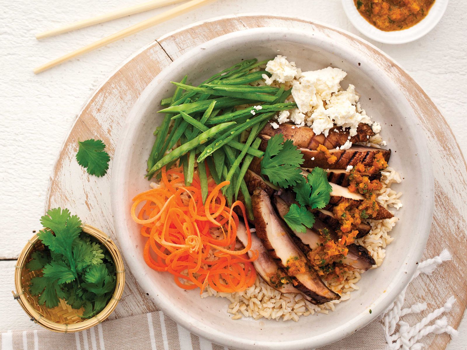 Portobello Mushroom Rice Bowl Recipe - Chatelaine