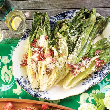 Grilled Caesar Salad