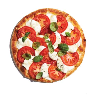 Grilled Caprese Pizza