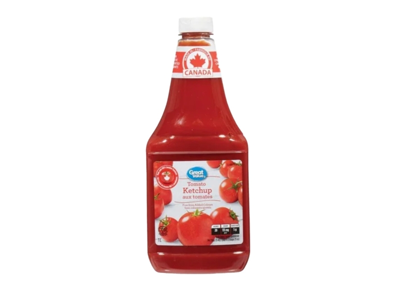 A bottle of Great Value Ketchup for a story on the best-tasting ketchup in Canada.