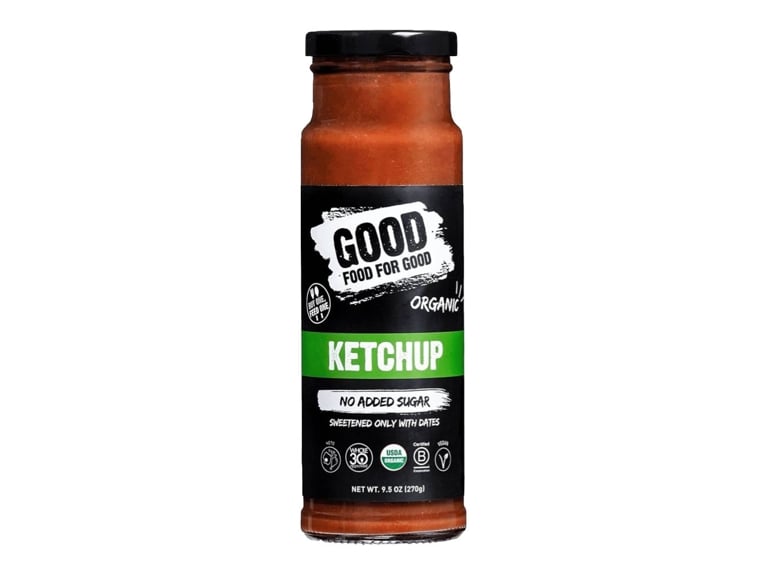 A bottle of Good Food for Good Ketchup for a story on the best-tasting ketchup in Canada.
