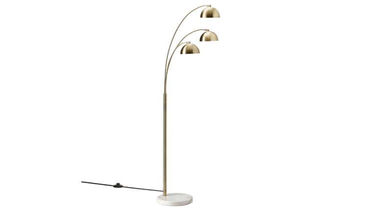 Bouclair Furniture Sale: Gold Floor Lamp with 3 Globes