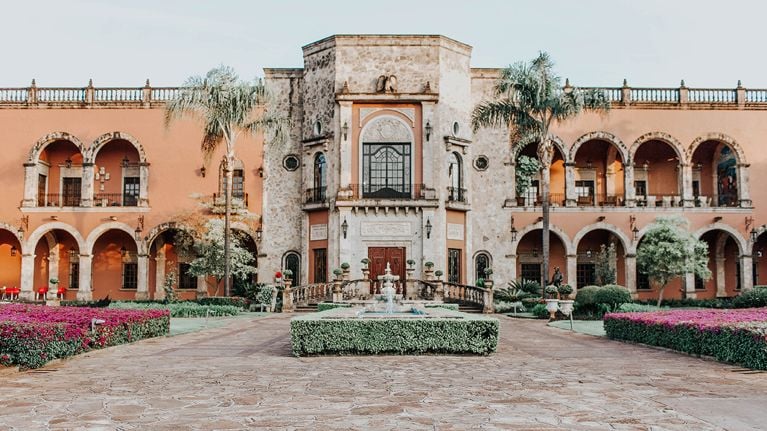 The Patrón Hacienda headquarters building. Image courtesy of Patrón.