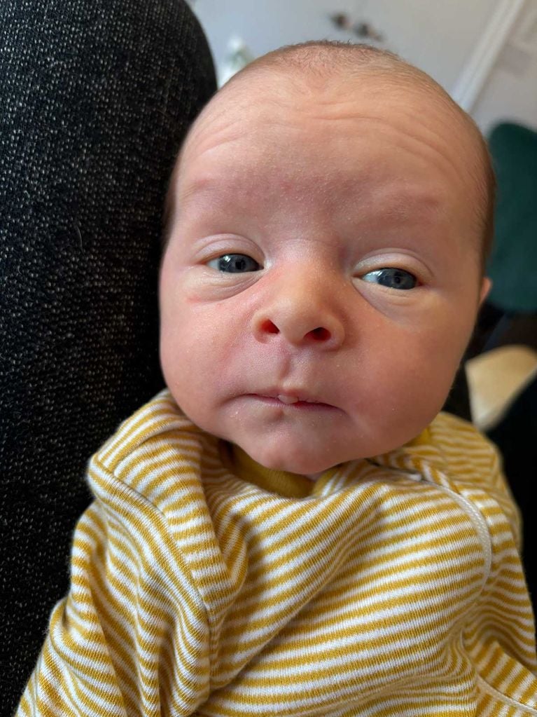 A photo of a baby's face, in a story about taking better photos with your iPhone.