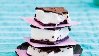 Brownie Ice-Cream Sandwiches