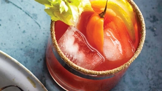 Extra Spicy Caesar Cocktail