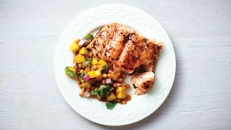 Glazed Grilled Salmon