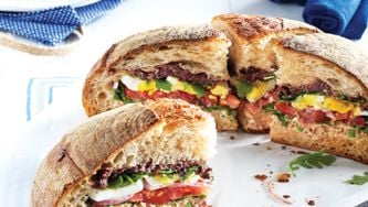Niçoise Muffuletta Sandwich