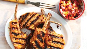 Tandoori-Style Grilled Lamb Chops