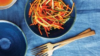 Tangy Carrot And Cucumber Salad