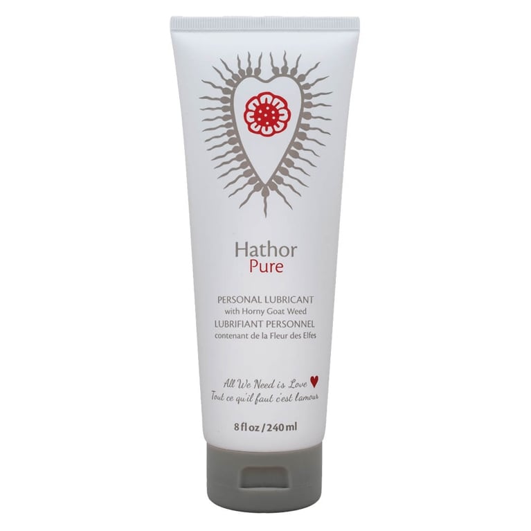 A bottle of Hathor Original lubrication