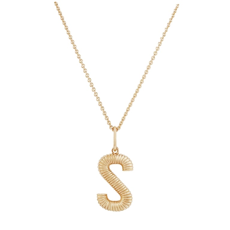 Mejuri Editors' Picks: Mejuri Bold Letter Pendant Necklace