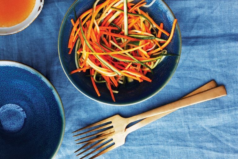 Tangy Carrot And Cucumber Salad