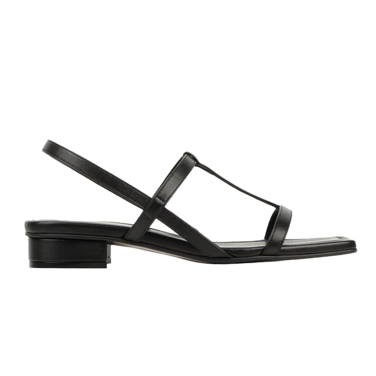 A pair of Poppy Barley Barely There sandals for an article about the best sandals from Canadian brands.