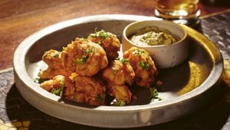 Spiced Cauliflower Fritters