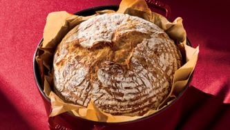 Big-Batch No-Knead 100% Whole-Wheat Bread
