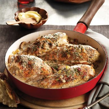 Coq Au Vin Blanc