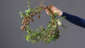 How To Make a Beautiful Foraged Wreath