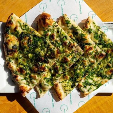 Green Garlic Naan