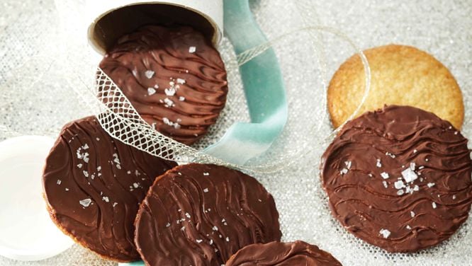 Chocolate-Walnut Thins