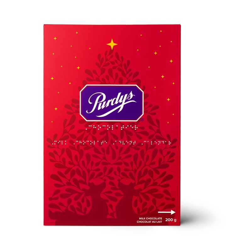 A Purdys Braille 24-Day Advent Calendar for an article about the best adult advent calendars to shop in 2025.
