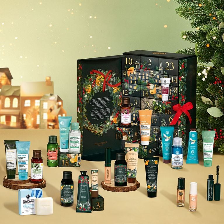 A Yves Rocher 24-Day Advent Calendar for an article about the best adult advent calendars to shop in 2025.