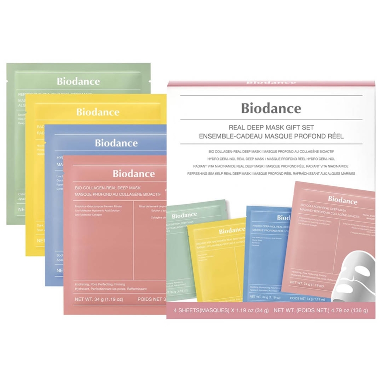 A Biodance Real Deep Mask Gift Set for an article about the best holiday beauty gift sets for 2025.