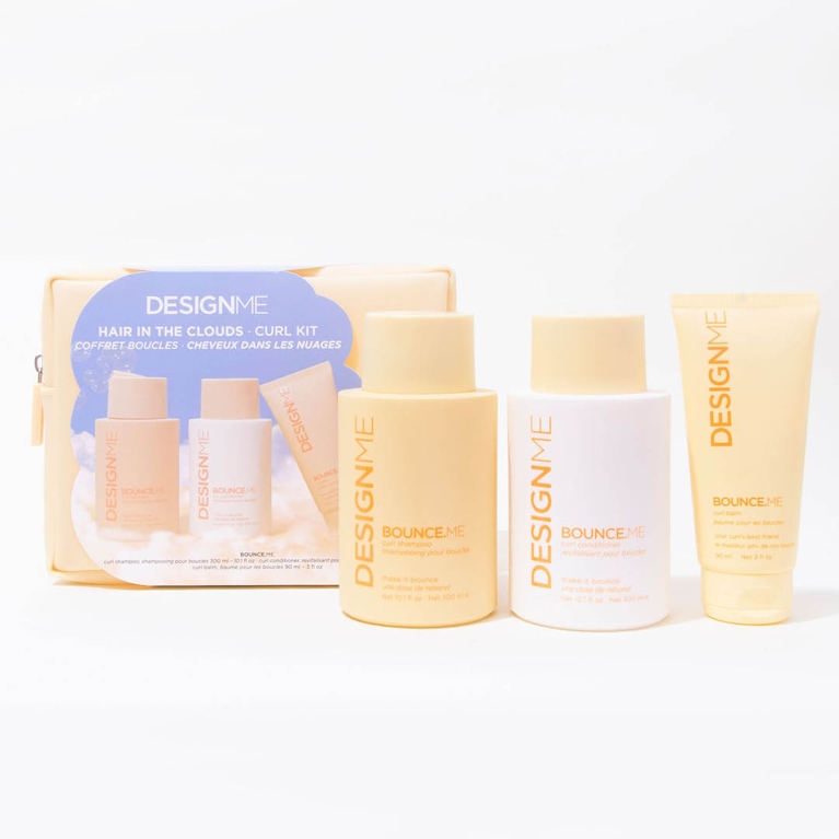 A DesignMe Bounce.Me Hair In The Clouds Curl-Defining Kit for an article about the best holiday beauty gift sets for 2025.