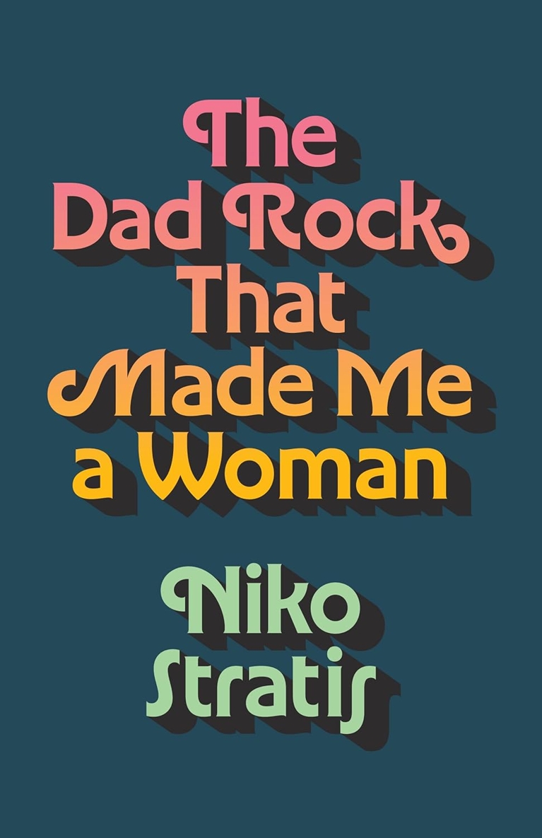 The cover of The Dad Rock That Made Me a Woman, used in a post on gift books.