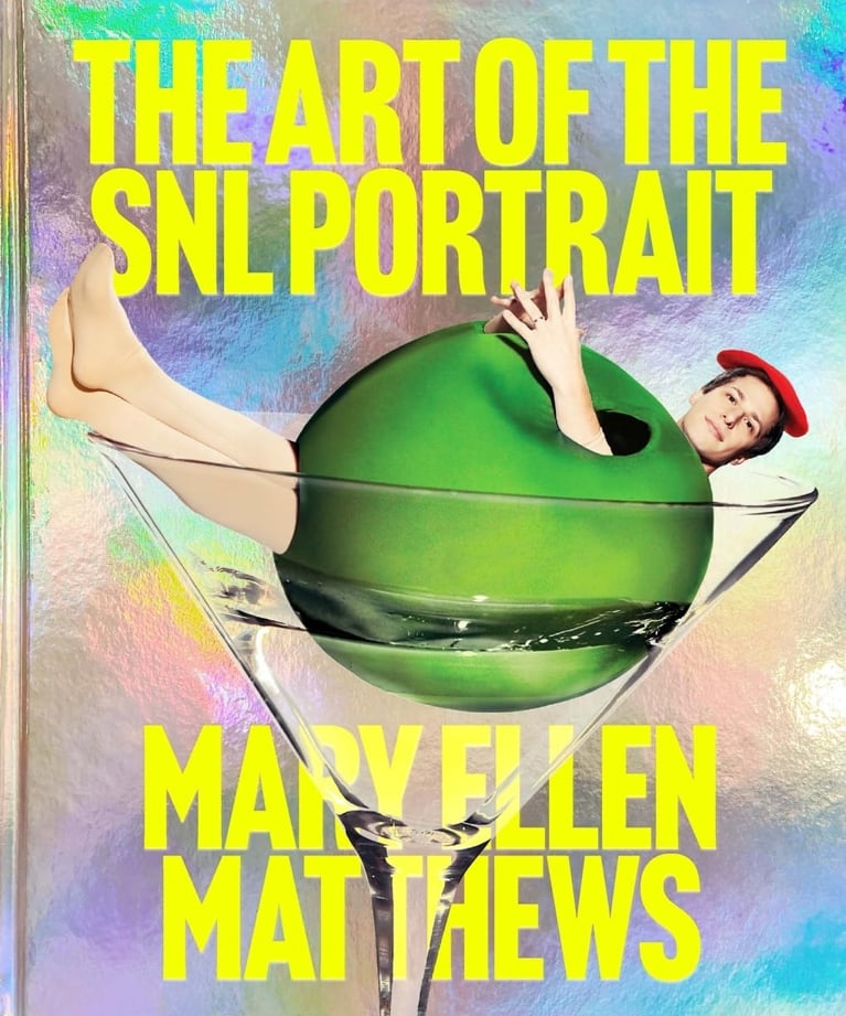 The cover of The Art of the SNL Portrait in a post about gift books.