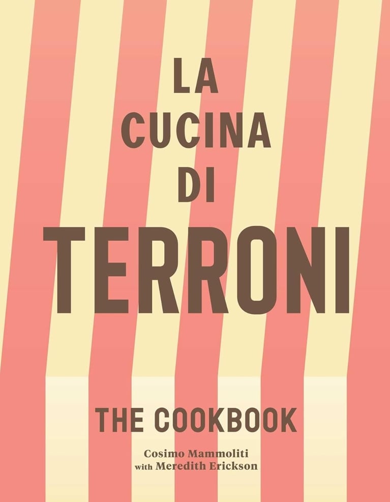 The striped cover of La Cucini di Terroni in a post about gift books.