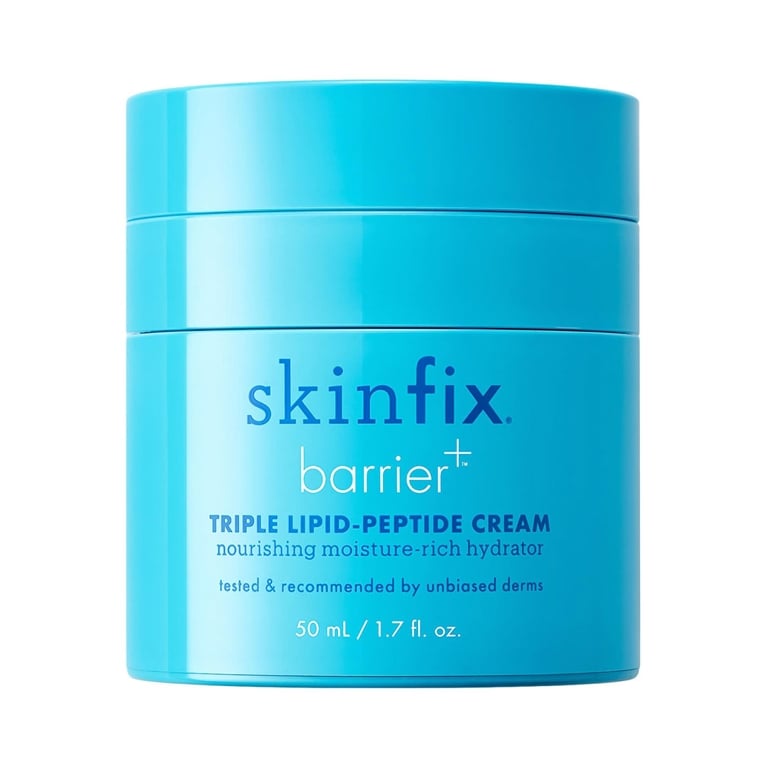 A picture of Skinfix Barrier+ Triple Lipid-Peptide Cream for an article about what to buy at the Sephora Sale in Fall 2025.