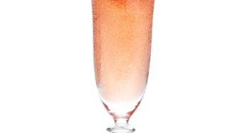 Festive Fizz Champagne, Strawberry Liqueur & Cointreau Cocktail