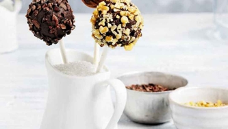 Chocolate Eggnog Truffles